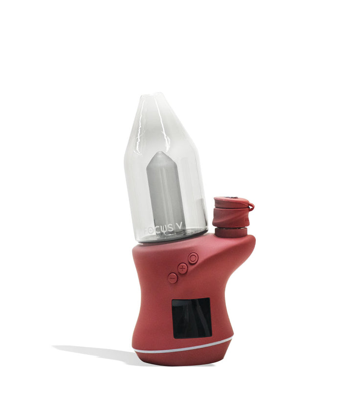 Focus V Carta 2 Electronic Dab Rig Bordeaux on white background