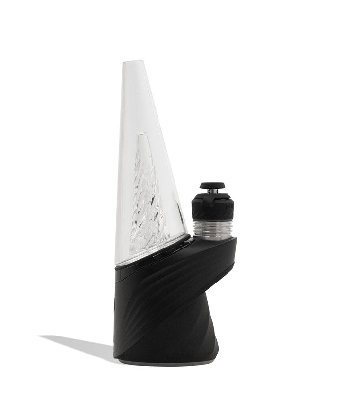 Onyx Puffco Peak Pro Concentrate Vaporizer with 3DXL Atomizer side on white background